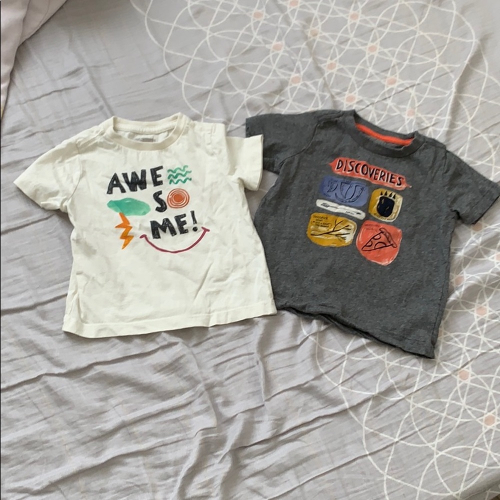 2 Gymboree t-shirt 12-18M